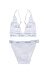 Tantaly Gauze PE Style Underwear Set L Size Transparent White Net